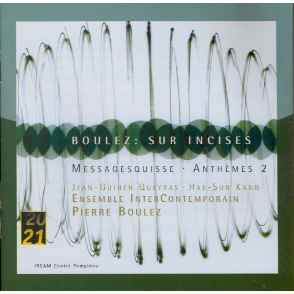 BOULEZ - Boulez - Sur incises