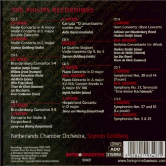 Szymon Goldberg - The Philips Recordings