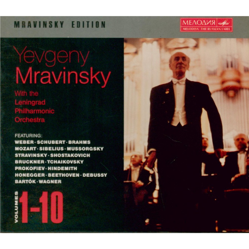 Edition Evgeny Mravinsky vol.1 à vol.10