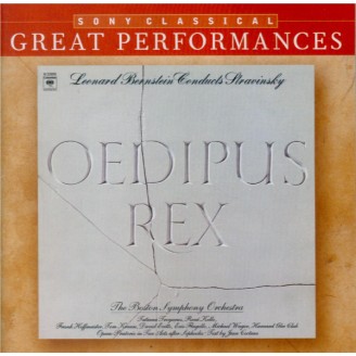 STRAVINSKY - Bernstein - dipus Rex, opéra-oratorio en 2 actes d'après S