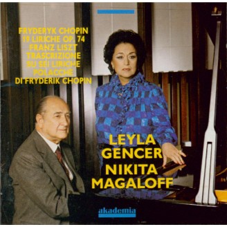 CHOPIN - Gencer - Dix-sept chansons polonaises pour voix et piano op.pos