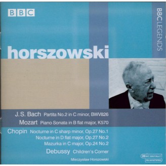 BACH - Horszowski - Partita pour clavier n°2 en do mineur BWV.826