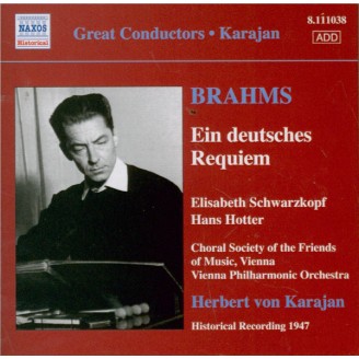 BRAHMS - Karajan - Ein deutsches Requiem (Un Requiem allemand), pour sol