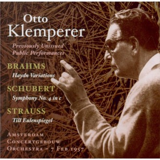 BRAHMS - Klemperer - Huit variations sur un thème de Haydn, en si bémol