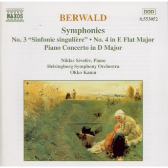 BERWALD - Kamu - Symphonie n°3 'Singulière'