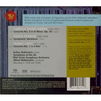 SAINT-SAËNS - Rubinstein - Concerto pour piano n°2 op.22