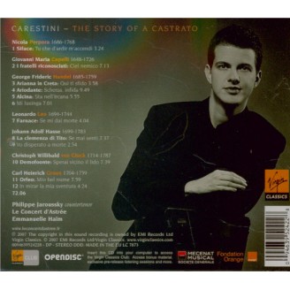 Philippe Jaroussky - The story of a castrato : Carestini
