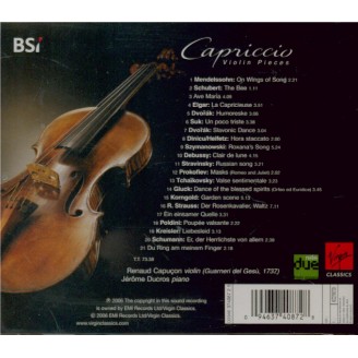 Capriccio - Violin Pieces