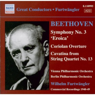 BEETHOVEN - Furtwängler - Coriolan, ouverture pour orchestre op.62