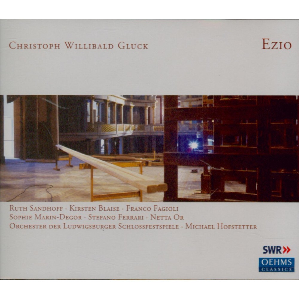GLUCK - Hofstetter - Ezio (version Vienne 1763 - 64)
