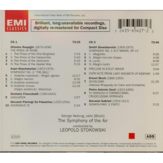 RESPIGHI - Stokowski - I pini di Roma (Les pins de Rome), poème symphoni