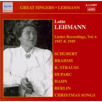 Lieder recordings Vol. 6