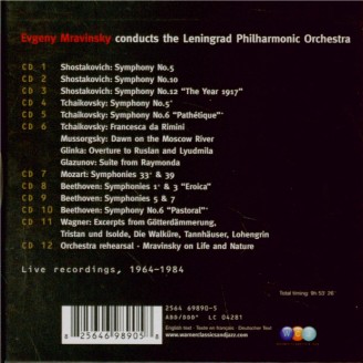 CHOSTAKOVITCH - Mravinsky - Symphonie n°5 op.47
