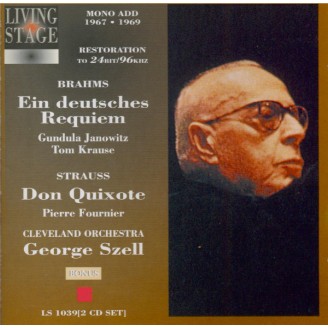 BRAHMS - Szell - Ein deutsches Requiem (Un Requiem allemand), pour solis