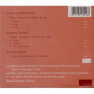 BEETHOVEN - Oistrakh - Triple concerto pour piano, violon et violoncelle