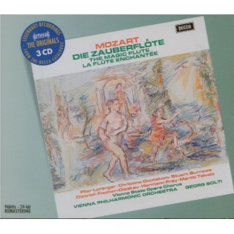 MOZART - Solti - Die Zauberflöte (La flûte enchantée), opéra en deux act