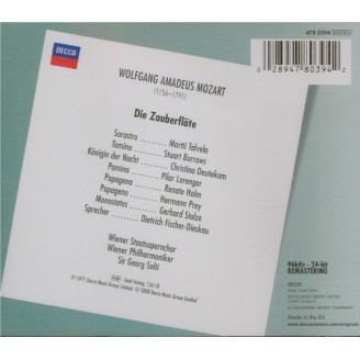 MOZART - Solti - Die Zauberflöte (La flûte enchantée), opéra en deux act