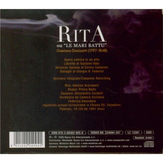 DONIZETTI - Amendola - Rita