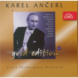 BRITTEN - Ancerl - The young person's guide to the orchestra, pour (narr Vol.43