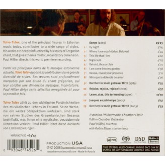 TULEV - Hillier - Songs