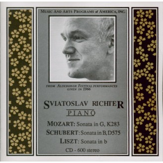 Sviatoslav Richter - From Aldeburgh Festival Performances Given in 1966
