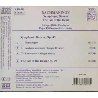 RACHMANINOV - Batiz - Danses symphoniques pour orchestre op.45