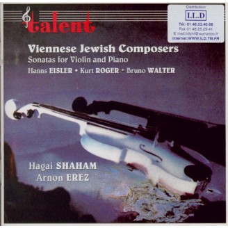 Viennese jewish composers : Sonates pour violon et piano