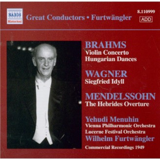 WAGNER - Furtwängler - Siegfried-Idyll, pour orchestre en mi majeur WWV