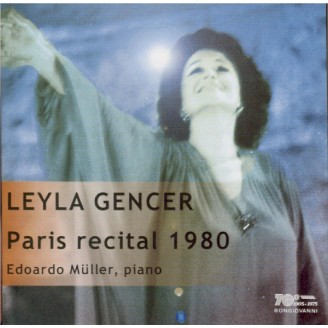 Paris Recital 20/10/1980 Chopin, Donizetti, Rossini, Bellini