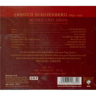 SCHOENBERG - Gielen - Moses und Aron