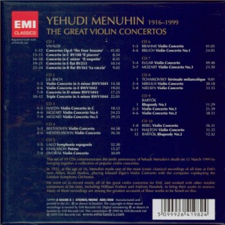 The Great Violin Concertos