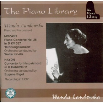 MOZART - Landowska - Concerto pour piano et orchestre n°26 en ré majeur