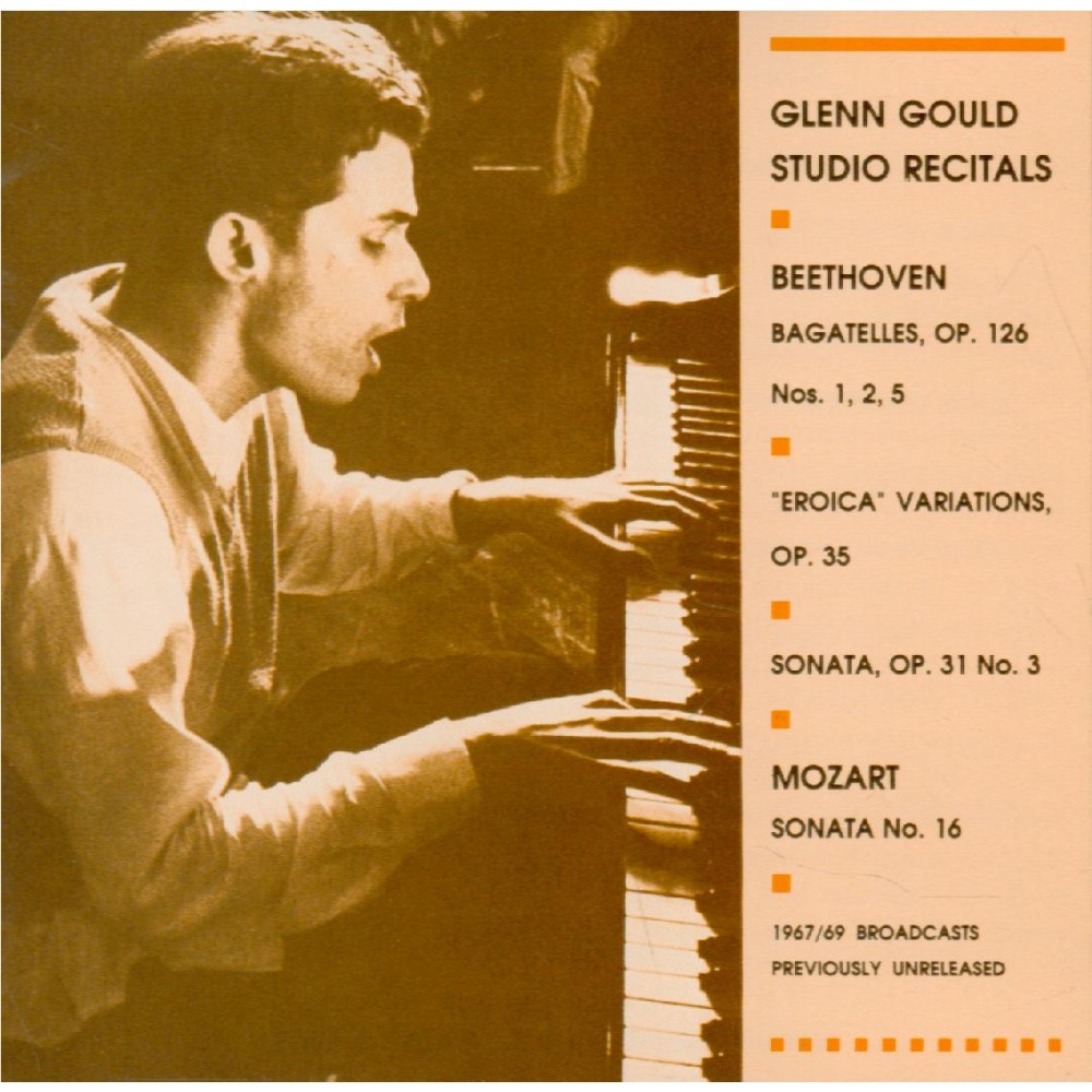 BEETHOVEN - Glenn Gould - Variations "Erocica" (Studio broadcast recitals 1967/69)