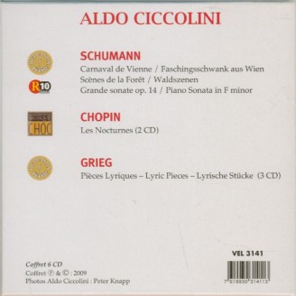 SCHUMANN - Ciccolini - Faschingsschwank aus Wein (Carnaval de Vienne), c