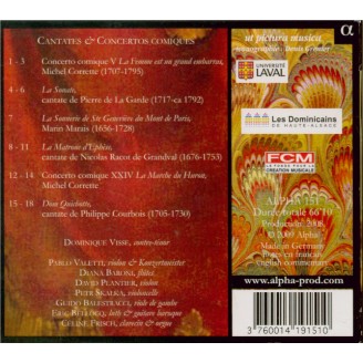Dom Quichotte... Cantates & Concertos comiques