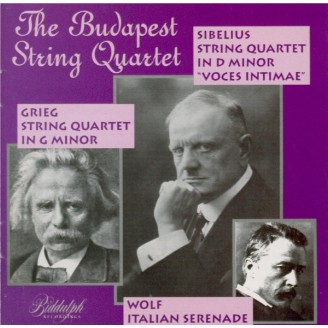 WOLF - Budapest String - Sérénade italienne, pour quatuor à cordes