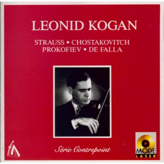 STRAUSS - Kogan - Sonate pour violon et piano en mi bémol majeur op.18