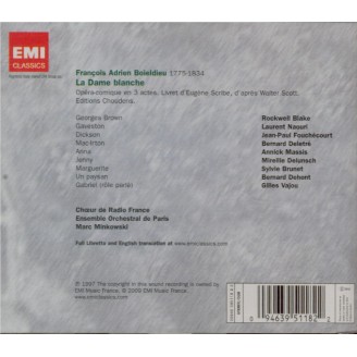 BOÏELDIEU - Minkowski - La dame blanche