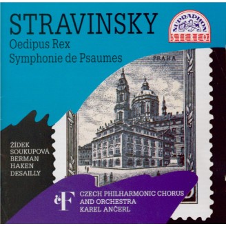 STRAVINSKY - Ancerl - Œdipus Rex, opéra-oratorio en 2 actes d'après Sophocle
