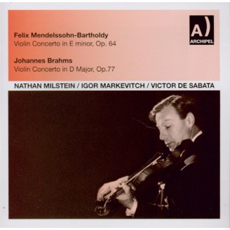 MENDELSSOHN-BARTHOLDY - Milstein - Concerto pour violon et orchestre en live Luzern 1953 & New York 16 - 3 - 1950