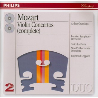 MOZART - Grumiaux - Concerto pour violon et orchestre n°1 en si bémol ma