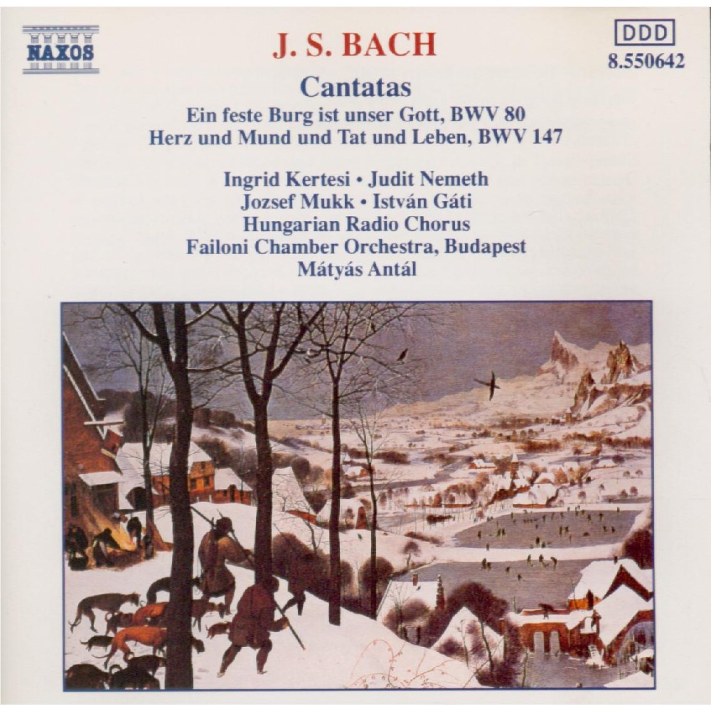 BACH - Antal - Ein feste Burg ist unser Gott, cantate pour solistes, ch
