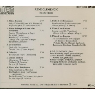 René Clemencic et ses flûtes