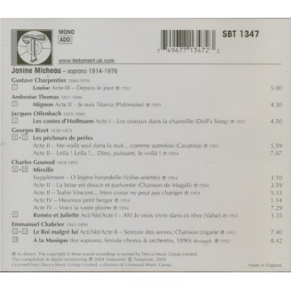 French Opera Arias
