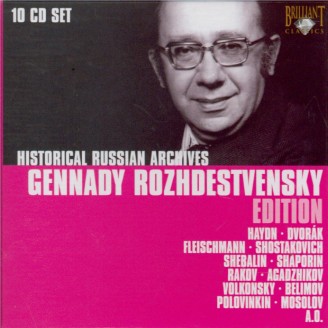 CHERUBINI - Rozhdestvensky - La prisonnière: ouverture