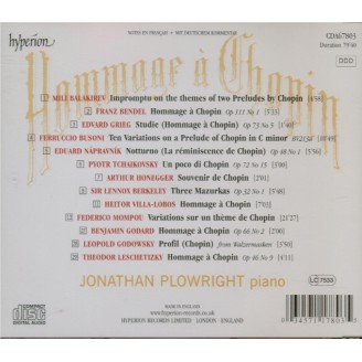 Hommage à Chopin