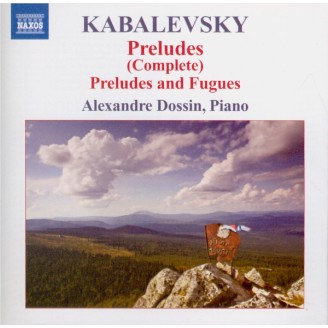 KABALEVSKI - Dossin - Quatre préludes pour piano op.5