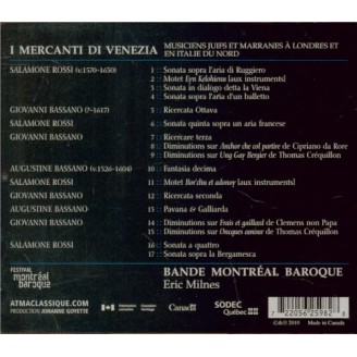 I Mercanti di Venezia : Musiciens Juifs et Marranes