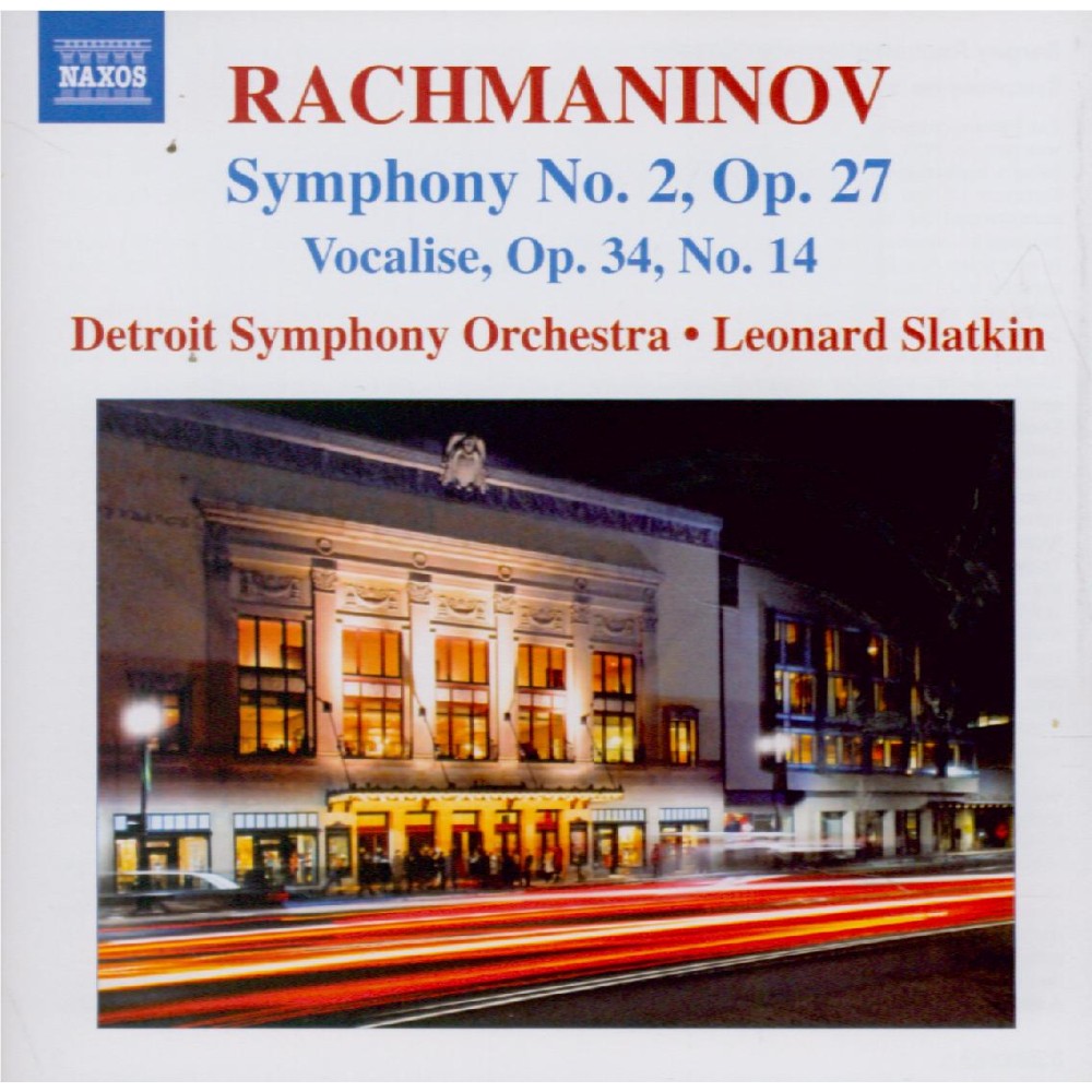 RACHMANINOV - Slatkin - Symphonie n°2 en mi mineur op.27