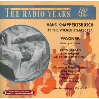 Hans Knappertsbusch at the Wiener Staatsoper